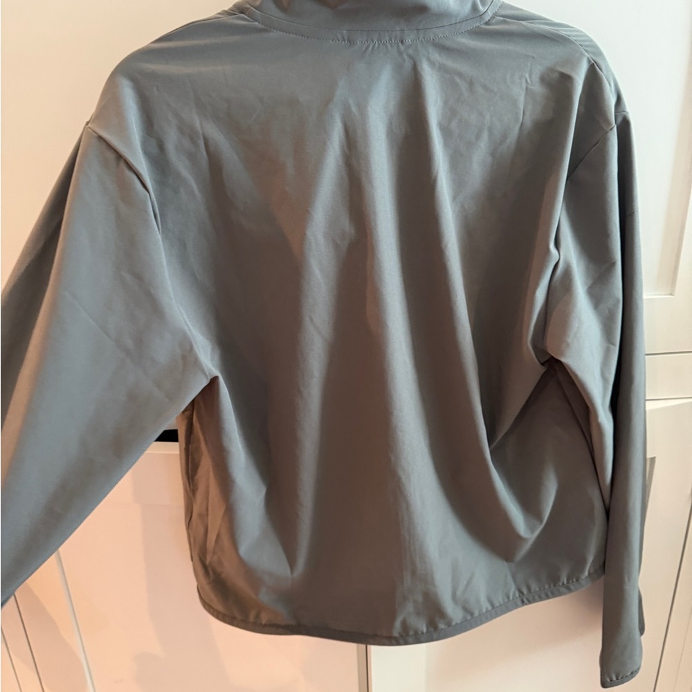 Adidas Light Gray Track Jacket - Picture 5 of 7
